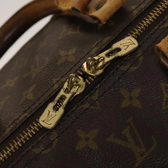 LOUIS VUITTON Monogram Keepall 55 Boston Bag - Picture 10 of 16